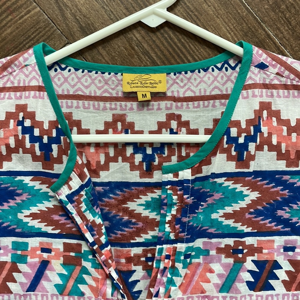 Roberta Roller Rabbit Tunic Size Medium - Picture 2 of 4